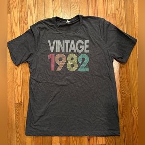 1982 t-shirt for birthday